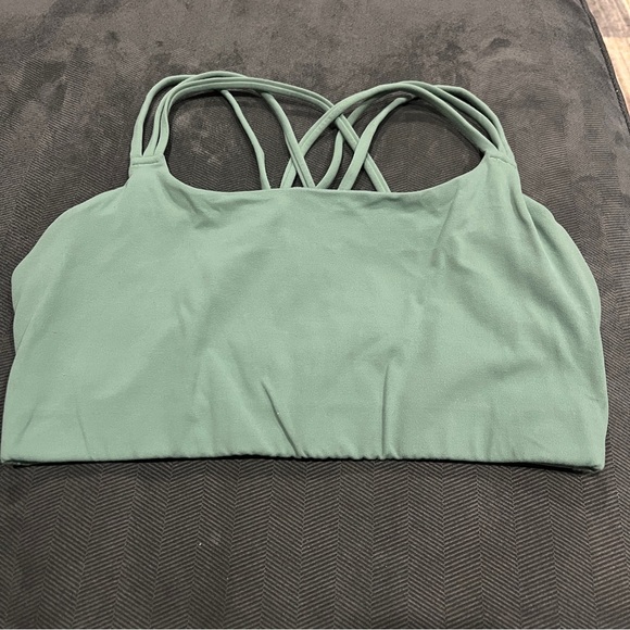 Athleta Other - Athleta Green Strappy Sports Bra